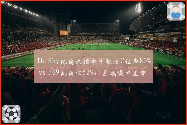 TheShy凯南大招命中敌方C位率83% vs 369凯南仅52%，团战嗅觉差距显著