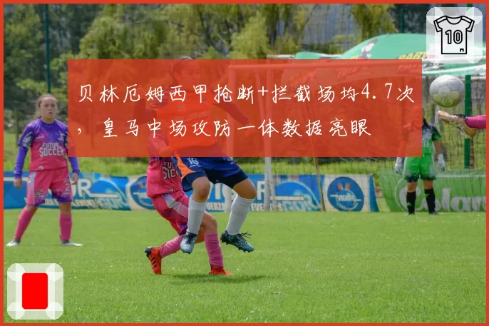 贝林厄姆西甲抢断+拦截场均4.7次，皇马中场攻防一体数据亮眼